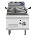 PARRILLA DE PIEDRA VOLCÁNICA A GAS DE SOBREMESA - Mod. CV7I4EOE - Potencia kW 7 - Medidas cm L 40 X F 70 X H 54,7 - Homologación CE