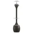 Nebulizador para exterior Idrobase - Mod AURORA 60 B - Enfriador por nebulización - Potencia ventilator W 60 - Base de apoyo - Altura cm h 220