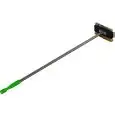 CEPILLO DOBLE INOX Y LATÓN CON RASCADOR - MOD. AV4971 - AltURa cm 110