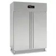 ARMARIO FRIGORÍFICO CONGELADOR DE ACERO INOX AISI 304 - VENTILADO - Mod CZV1520BT - GASTRONORM 2/1 (65 x 53 cm) - 2 PUERTAS - CAPACIDAD 1400 L - TEMPERATURA -18° / -22°C - MEDIDAS cm L 140 x P 83 x H 205 - NORMA CE