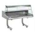 Expositor refrigerado - Mod VR 2000 - Refrigeración estática - Temperatura °C +4/+6 - Fondo de exposición: 52 cm