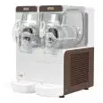 DISPENSADOR DE CREMAS FRÍAS Y SORBETES - Mod B-CUBE 6/2 SMART - Depósitos 2 - 1 compresor - Capacidad Lt 6 + 6 - Medidas cm L 39 x P 52 x H 49