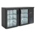 NEVERA DE RETRO BAR PARA BEBIDAS - Mod. DD 200 IF - Temperatura 0°/+10°C - Capacidad lt. 315 - Alimentación monofásica V220/1 - Potencia W 320 - Medidas cm. L 146,2 x P 53,5 x h 86 - Peso Kg. 100