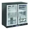 EXPOSITOR REFRIGERADO DE ACERO - Mod. BBA 218 - Temperatura +1°/+10°C - Capacidad lt. 228 - Alimentación MONOFÁSICAV230/1 - POTENCIA W 175 - DIMENSIONES cm. L 90 x P 50 x h 90 - Peso Kg. 54