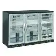 EXPOSITOR REFRIGERADO DE ACERO - Mod. BBA 348 - Temperatura +1°/+10°C - Capacidad lt. 302 - Alimentación MONOFÁSICAV230/1 - POTENCIA W 175 - DIMENSIONES cm. L 135 x P 50 x h 90 - Peso Kg. 57