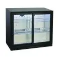 EXPOSITOR REFRIGERADO - Mod. BBC 286 S - Temperatura +1°/+10°C - Capacidad lt. 201 - Alimentación MONOFÁSICA V230/1 - Potencia W 230 - Dimensiones cm. L 90 x P 52 x h 86