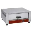 CALENTADOR DE PANECILLOS PARA HOT DOGS - Mod BH23/R-N - Temperatura 0/+90 °C - Potencia 700 W - Alimentación monofásica - Dimensiones L 54,5 x P 46 x H 22 cm
