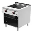 SARTÉN BASCULANTE ELÉCTRICA FIJA MULTIFUNCIÓN - MOD. BRE92M0 - Cuba Lt 20 - Dimensiones cm L 80 x P 90 x H 90 - CE