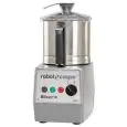 BLIXER, CUTTER HOMOGENEIZADOR DE SOBREMESA - Mod. BLIXER 4 - Capacidad de la Cuba de acero inox lt 4,5 - Capacidad de porciones: de 2 a 15 (porciones de 200 gr) - 2 velocidades - Potencia W 1000 - Dimensiones cm L 24,2 x P 30,4 x 44,4h