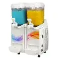 GRANIZADORA CAB - MOD GRANES 2 - ADAPTO PARA CREMAS, YOGURES Y SORBETES E DESSERT FREDDI - N 2 CUBAS - N 1 COMPRESORE - CAPACIDAD LT 5,5 + 5,5 - Medidas cm L 43 x P 40 x h 70 - HOMOLOGACIÓN CE