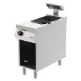 CALENTADOR DE PATATAS ELÉCTRICO - MOD. CCE91M0 - N. 1 cuba GN 1/1 - Compartimento abierto - Monofásico - Dimensiones: cm L 40 x P 90 x H 90 - CE