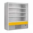 PANTALLA DE PARED REFRIGERADA DE AUTOSERVICIO - REFRIGERACIÓN VENTILADA - TEMPERATURA +C +0/+2 - ADECUADA PARA BEBIDAS, PRODUCTOS LÁCTEOS Y PRODUCTOS PREENVASADOS - MOD. MATTERHORN WSP - 3 ESTANTERÍAS DE EXPOSICIÓN - ABIERTAS SIN PUERTAS