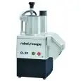 CORTADORA DE VERDURAS Y MOZZARELLAS - Mod. CL 50 1 VEL - Tolva grande - Tapa y cuba metálica - Capacidad de porciones de 50 a 400 - 1 velocidad - Potencia W 550 - Dimensiones cm L 39 x P 34 x 61h