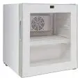 Expositor refrigerado para bebidas con capacidad Lt 76 y temperatura de 0 a +10 °C Klimaitalia EN 50 HN WHITE