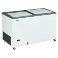 Mueble frigorífico horizontal - Mod CLP 400 PSSL - Refrigeración estática - Puerta ciega deslizante - Temperatura +2/+8 °C - Capacidad bruta 387 L - Dimensiones L 128 x P 67 x H 82 cm
