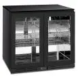 Frigorífico bajo mostrador SUBZERO negra modelo COLD BAR 200 BLK, capacidad 188 l y temperatura -2°C/+10°C.