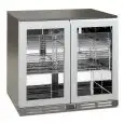 Frigorífico bajo mostrador SUBZERO inox modelo COLD BAR 200 INOX, capacidad 188 l y temperatura -2°C/+10°C.
