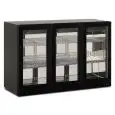 Vitrina refrigerada mural SUBZERO negra modelo COLD WALL 300 BLK, capacidad 280 l y temperatura -2°C/+10°C.