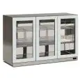 Vitrina refrigerada mural SUBZERO inox modelo COLD WALL 300 INOX, capacidad 280 l y temperatura -2°C/+10°C.