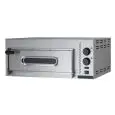 HORNO ELÉCTRICO MECÁNICO PARA PIZZA - Mod. O35/17 - N. 1 cámara - Superficie de cocción con piedras refractarias - Medidas de la cámara cm L 35 x P 35 x 17 h - N. Pizza 1 (Ø cm 30/34) - Potencia 2,2 kW - Norma CE