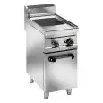 CUECEPASTAS A GAS - Mod CPM30M - 1 TANQUE DE 25 L - COMPARTIMENTO CON PUERTA ABATIBLE - Potencia kW 10 - Dimensiones cm L 40 X P 70 X H 104