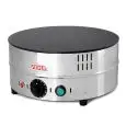 CREPERA ELÉCTRICA - MOD. CR 2082 - PLACA DE COCCIÓN VITROCERÁMICA REDONDA Ø 35 cm - ALIMENTACIÓN MONOFÁSICA 230V/1/50HZ - POTENCIA 1500 W - DIMENSIONES cm Ø 37 x H 18 - CE