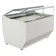 VITRINA PARA HELADOS - Mod CUBITO - VENTILADA - CRISTALES RECTOS ABATIBLES - TEMPERATURA -18/-20°C