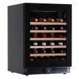 VITRINA REFRIGERADA PARA VINO - Mod. EY51I1VD NL - VENTILADO - TEMPERATURA °C +2/+20 - N. 1 PUERTA ACRISTALADA - ESTRUCTURA DE HOJA PREPINTADA - CAPACIDAD BRUTA Lt. 150 - CAPACIDAD NETA Lt. 145 - POTENCIA W 95 - ALIMENTACIÓN MONOFÁSICA 220/50Hz - MEDIDAS 