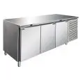 Mesa refrigerada en acero inoxidable con temperatura combinada positiva y negativa Klimaitalia CXF 3100 BTN