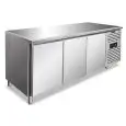 Mesa refrigerada modelo CXF 3100 ATN, temperatura -2°C / +8°C, capacidad bruta 358 Lt, dimensiones exteriores 1795 x 700 x 860 mm.