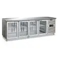 Mesa refrigerada modelo CXF 4100 TNG, temperatura -2°C / +8°C, capacidad bruta 476 Lt, dimensiones exteriores 2230 x 700 x 860 mm.
