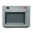 HORNO DE MICROONDAS inox con mandos digitales - Mod. D1 PRO - Capacidad de la cámara de cocción Lt 30 - Potencia KW 0,9/1,8 - Alimentación monofásica V230/1/50Hz - Dimensiones cm L 49 x P 64 x 40 h - CE