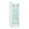 ARMARIO FRIGORÍFICO - Mod. DC 388 C - N. 1 PUERTA ACRISTALADA - REFRIGERACIÓN ESTÁTICA - CAPACIDAD LT 350 - TEMPERATURA +1º/+10°C - Dim. cm L 60 x P 57 x h 183,5 - CE