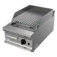 PARRILLA DE PIEDRA VOLCÁNICA A GAS DE SOBREMESA - MOD. G7DU1DD - Potencia kW 8 - Medidas: cm A 40 x F 70 x H 27 - Homologación CE