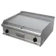 PLANCHA FRY TOP ELÉCTRICA DE SOBREMESA - MOD. G7NUP2DDT - N. 2 zonas de cocción - PLANCHA RAYADA - Potencia kW 10,8 - Medidas: cm A 80 x F 70 x H 25 - Homologación CE