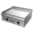 PLANCHA FRY TOP A GAS DE SOBREMESA - MOD. G7NUQ2DDN - PLANCHA LISA - N. 2 zonas de cocción - Potencia kW 12 - Medidas: cm A 80 x F 70 x H 27 - Homologación CE