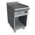 PARRILLA DE PIEDRA VOLCÁNICA A GAS - MOD. G7DU1DC - Armario abierto - Potencia kW 8 - Medidas: cm A 40 x F 70 x H 85 - Homologación CE