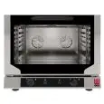 Horno eléctrico de convección con vapor y parrilla para panadería y pastelería 4 bandejas Tecnoeka EKF4643NGRILL