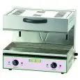 SALAMANDRA - Mod EMH800S - TRIFÁSICA - Potencia kW 5,6 - Medidas de la parrilla de cocción cm L79 x P33