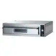 HORNO ELÉCTRICO MECÁNICO PARA PIZZA - Mod. BIG 4 - N. 1 cámara - Piso refractario o cámara totalmente refractaria - Medidas cámara cm L 70 x P 70 x 15 h - N. Pizzas 4 (Ø cm 30/34) - Potencia 5,6 kW - Homologación CE