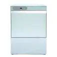 LAVAVASOS DE ACERO INOX AISI 304 - Mod EVA40 - Con bomba de desagüe - Paso útil altura máxima cm 27,6 - Cesta cuadrada cm 40 x 40 - Ciclo 60-120-180-240-600" - Dispensador de abrillantador y detergente - Medidas cm L 48 x P 51,7 x h 69,6