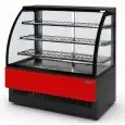 VITRINA CALIENTE - MOD EVO HOT - CALOR VENTILADO - Temperatura °C +65 - Profundidad de la superficie de exposición: 66 CM