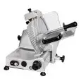 CORTADORA de FIAMBRE POR GRAVEDAD - Mod 25ASR - Alimentación Monofásica 230v/1/50hz - Cuchilla Ø 250 - Corte útil mm 180x175 - Afilador en dotación