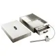 GENERADOR DE HUMO FRÍO PORTÁTIL - MOD. FAS-164 - N. 1 BANDEJA DE COCCIÓN - PARRILLA DE COCCIÓN cm L 40 x P 60 - ALIMENTACIÓN MONOFÁSICA 230V/1/50-60Hz - DIMENSIONES cm L 71.5 x P 41.5 x H 23 - Norma CE