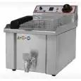 FREIDORA ELÉCTRICA DE SOBREMESA - Mod. FBR9 - Capacidad aceite 9 lt. - Potencia 3,5 kW - Voltaje: 220/230 V monofásico - Dimensiones Ancho: 31,5 cm - CE