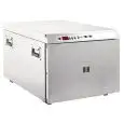 HORNO ELÉCTRICO DE BAJA TEMPERATURA PARA GASTRONOMÍA - MOD. FBT - ALIMENTACIÓN MONOFÁSICA 230V/1/50Hz - Potencia W 1200 - CAPACIDAD N. 3 BANDEJAS GN 1/1 O BANDEJAS cm 60x40 - Dimensiones cm L 49,7 x P 69,1 X H 41,5