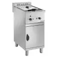 FREIDORA ELÉCTRICA - LÍNEA FUNNY - Mod. FC 16 M - N. 1 cuba Lt. 16 de aceite - Potencia kW 12 - Dimensiones: cm L 40 x P 70 x H 95 - CE