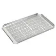 DOBLE FONDO PERFORADO DE ACERO INOX PARA GASTRONORM - 4/5 cm menos respecto a las medidas GN
