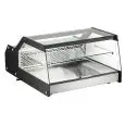 Expositor refrigerado de mostrador para pescado - Mod FISHOW 70 - 1 estante de vidrio de 66,8 x 28 cm - Potencia 155 W - Volumen neto 100 litros - Dimensiones L 68,9 x P 87,4 x H 41,9 cm - Peso 46,5 kg