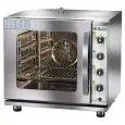 HORNO A GAS DE CONVECCIÓN - Mod FN423M - Para gastronomía - Estructura de acero inoxidable - Capacidad 4 bandejas GN 2/3 (cm 35,4x32,5) - Potencia de 4000 W - Dimensiones cm L 62 x P 64,5 x H 61,5